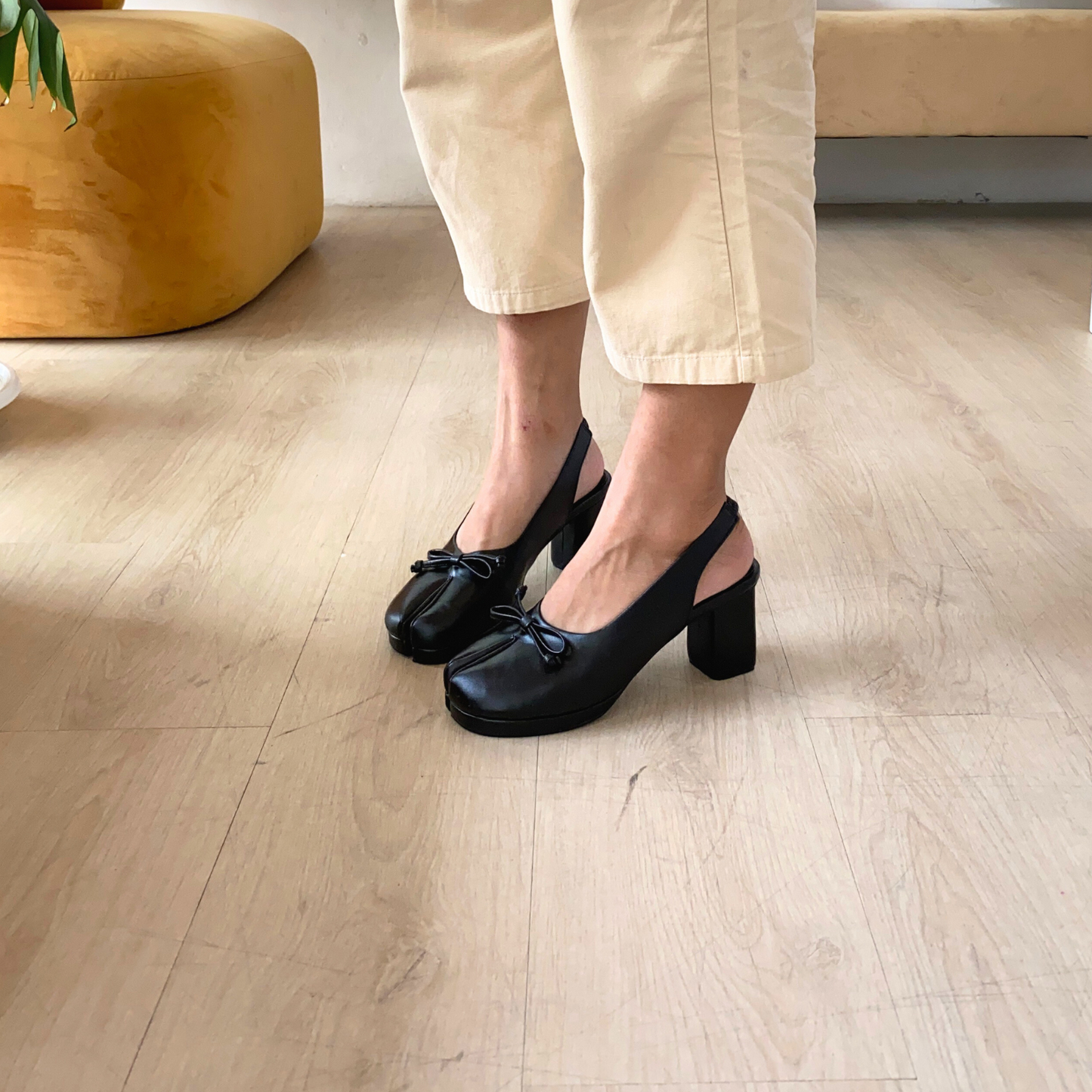 Reina Tabi Heels (7cm block heels)