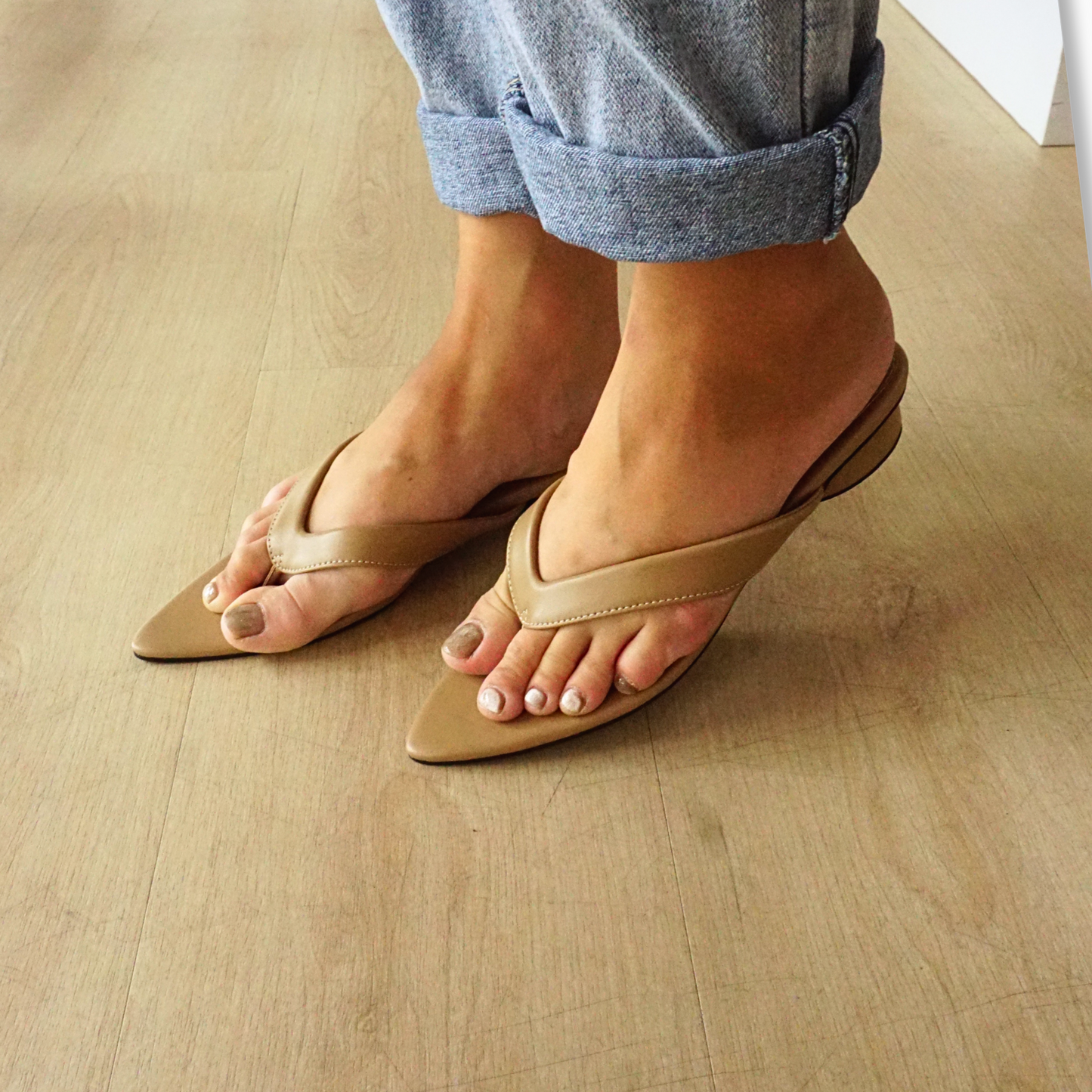 Huri Pointed Sandals