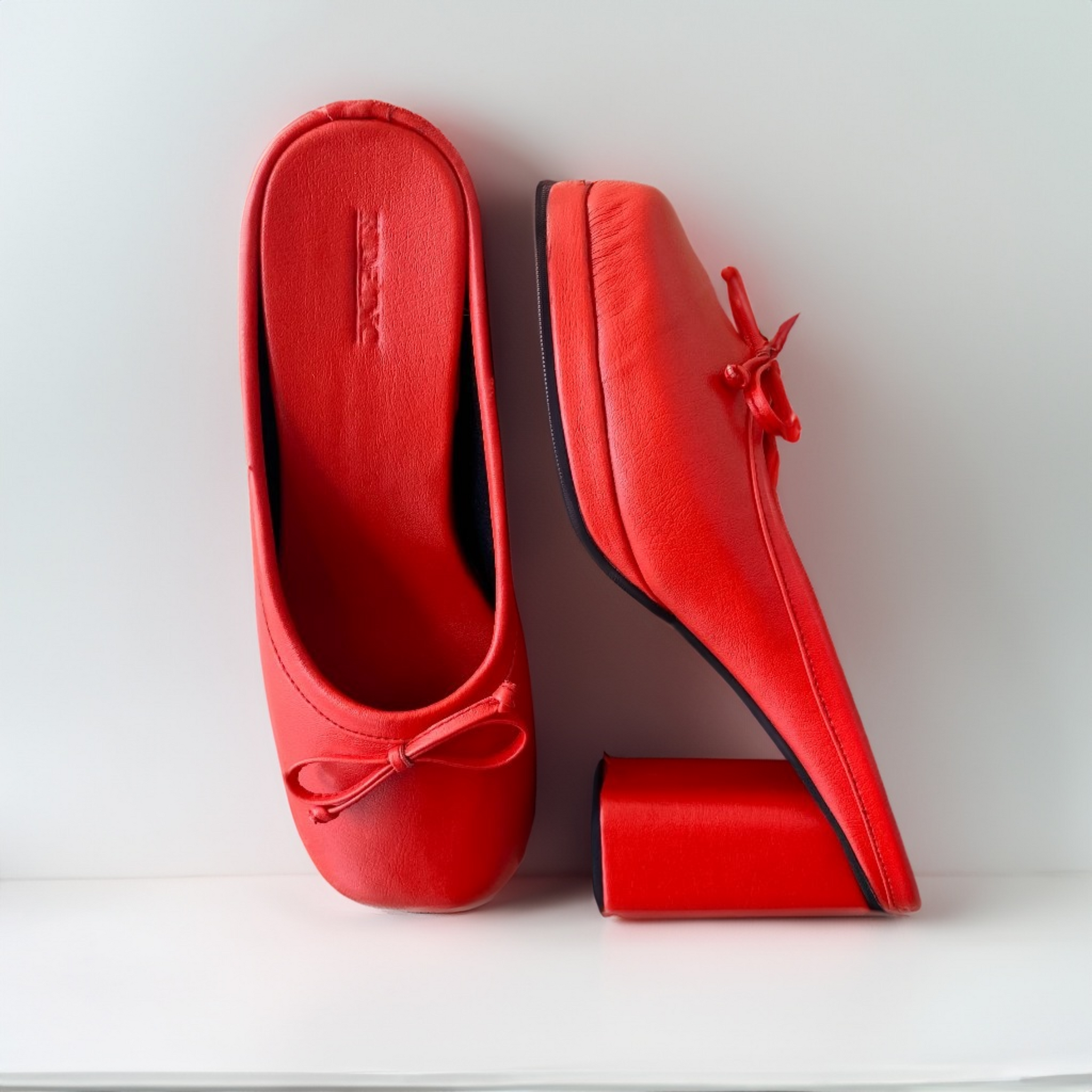 Colorful sales mule heels