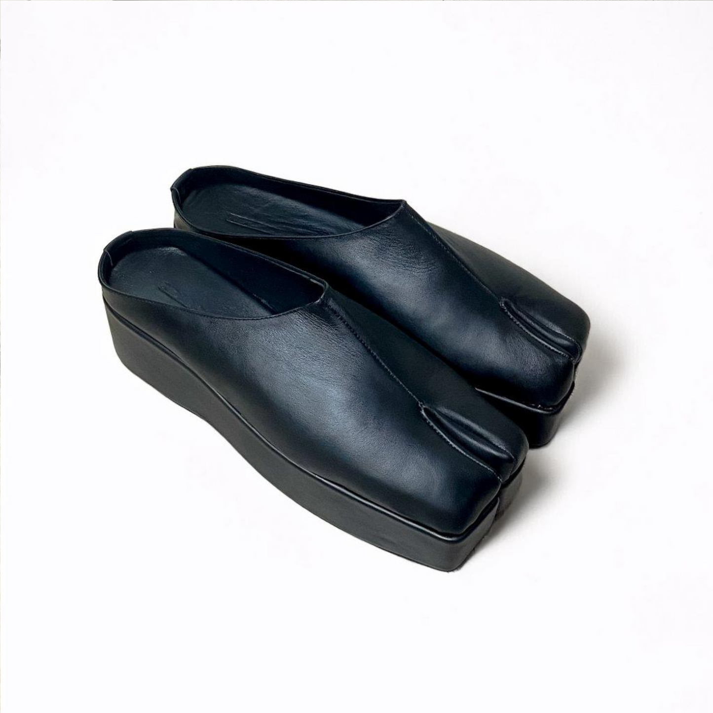 Lei Tabi Clogs ( Square Toe ) Genuine Leather