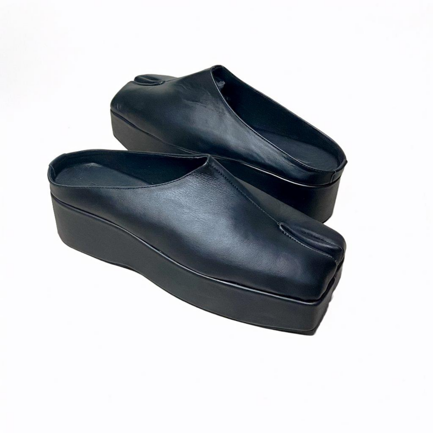 Lei Tabi Clogs ( Square Toe ) Genuine Leather