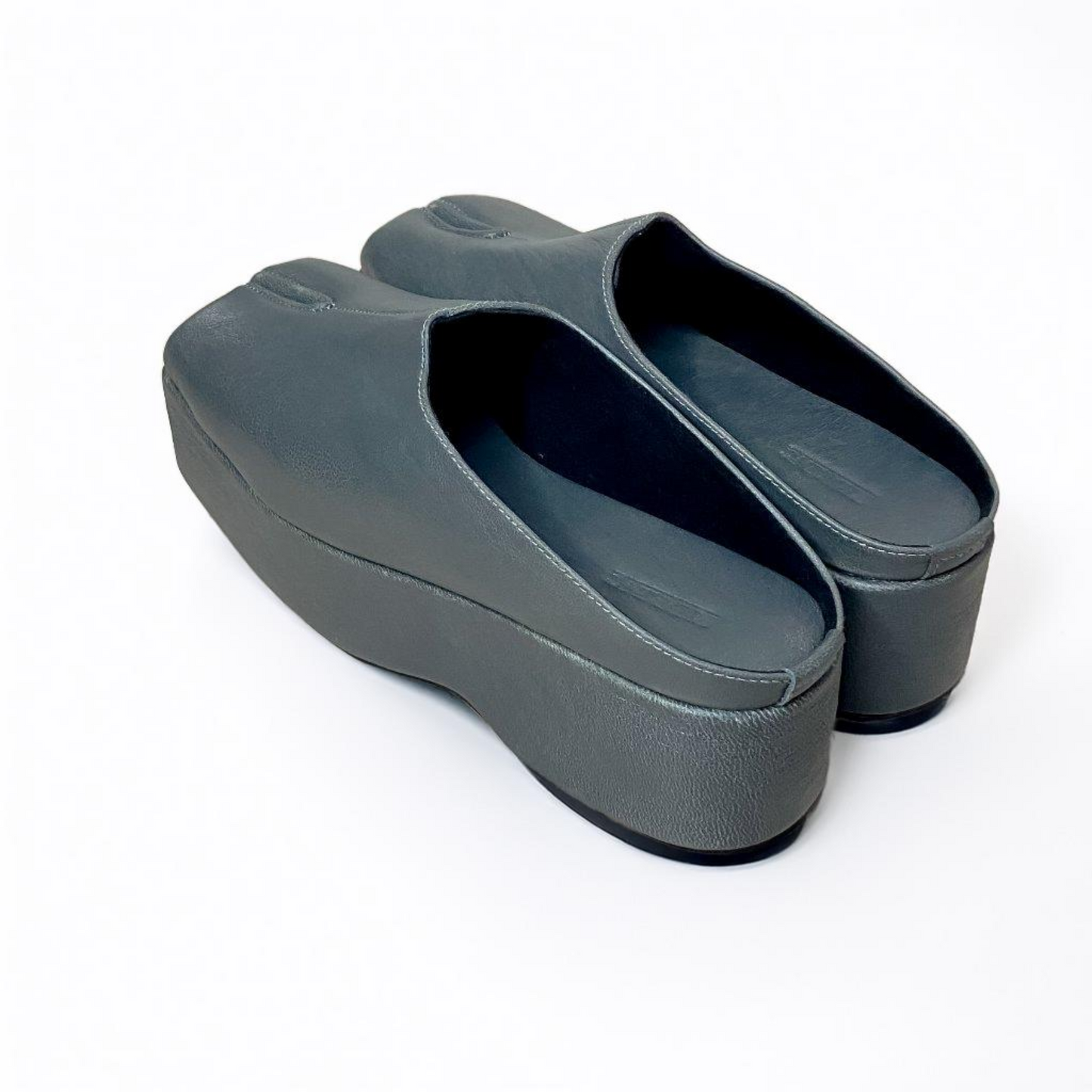 Lei Tabi Clogs ( Square Toe ) Genuine Leather