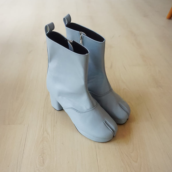 Junko Long Tabi Boots (7cm Heels)