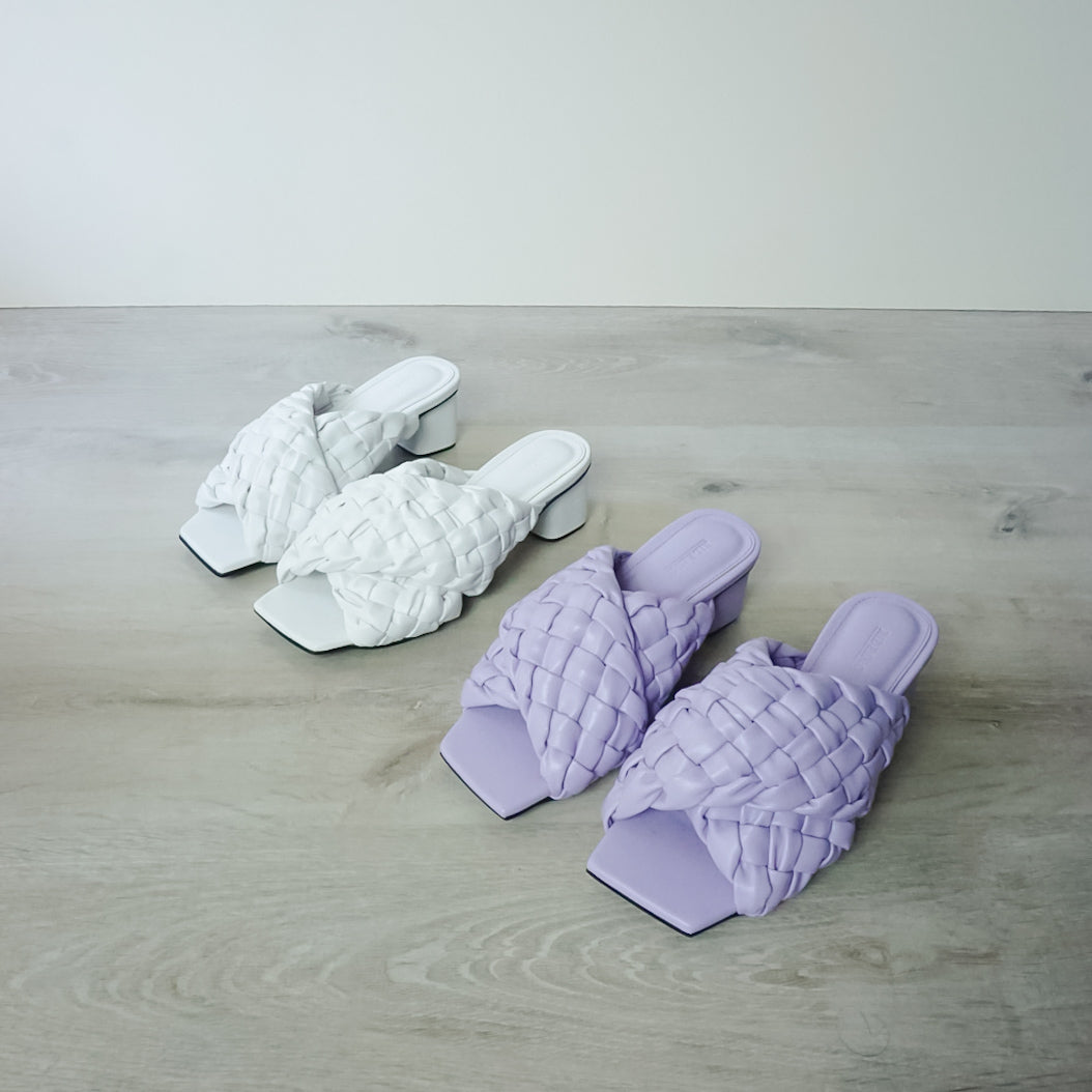 Naida Slippers Type II (Block Heels)