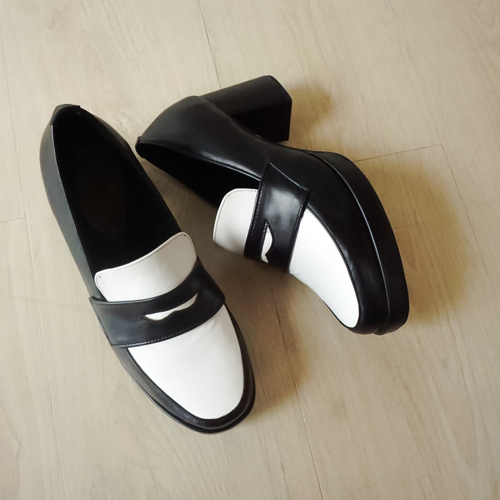 Avra Loafer Heels