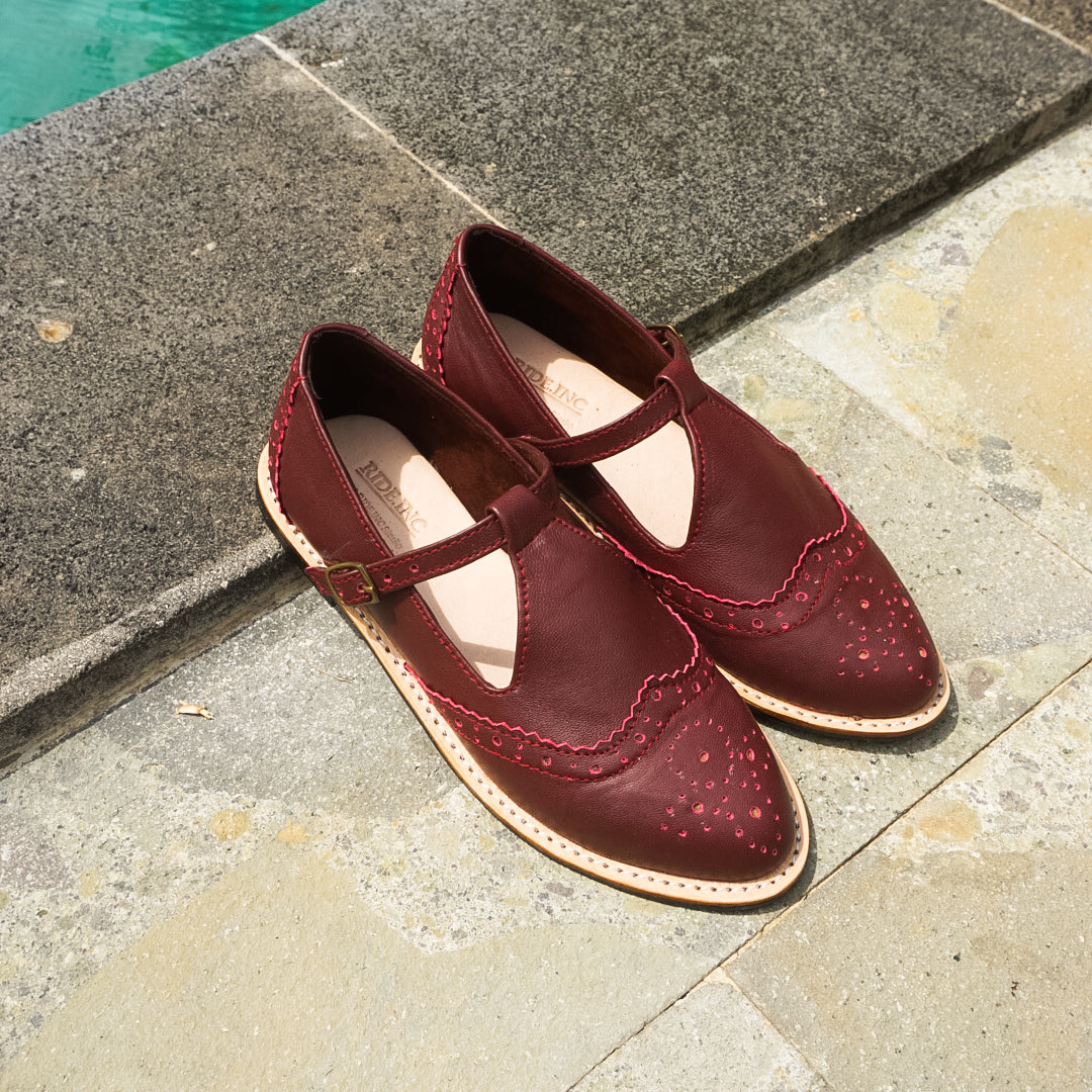 Kaisha Flat Maroon