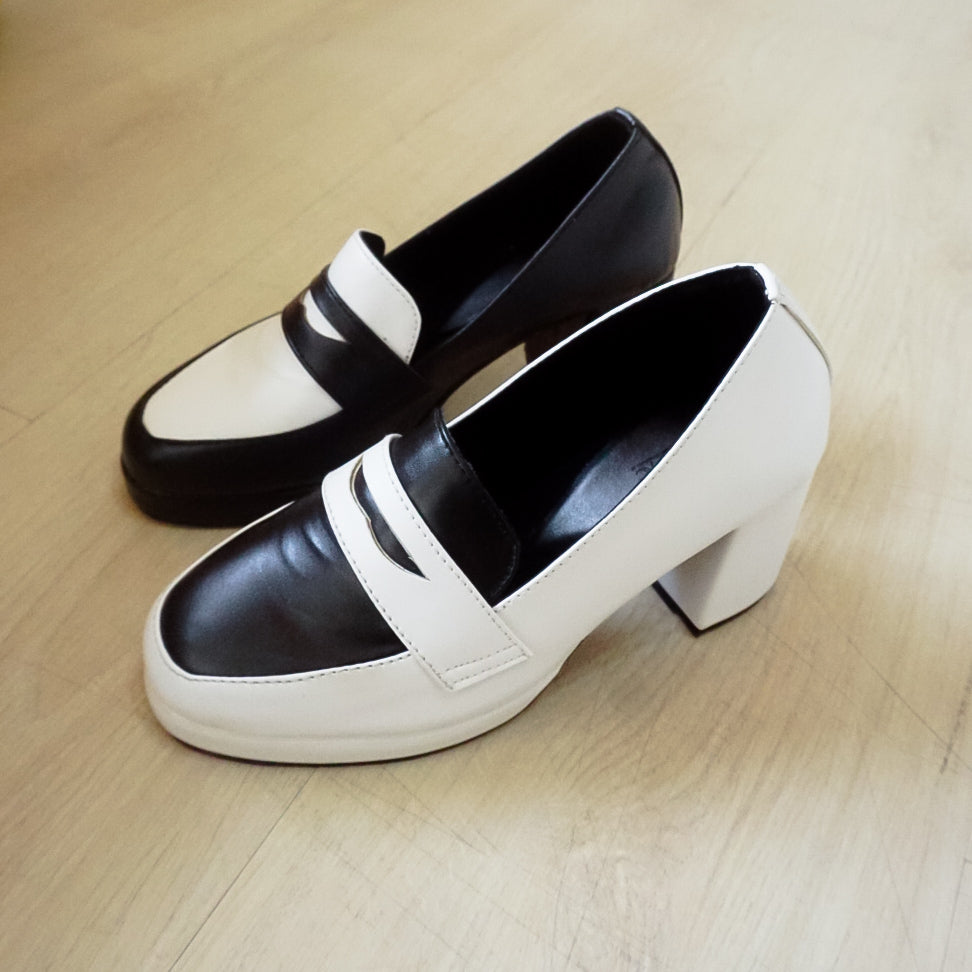 Avra Loafer Heels