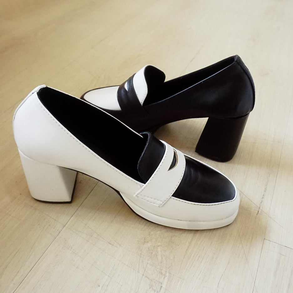 Avra Loafer Heels