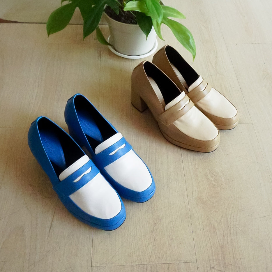 Avra Loafer Heels