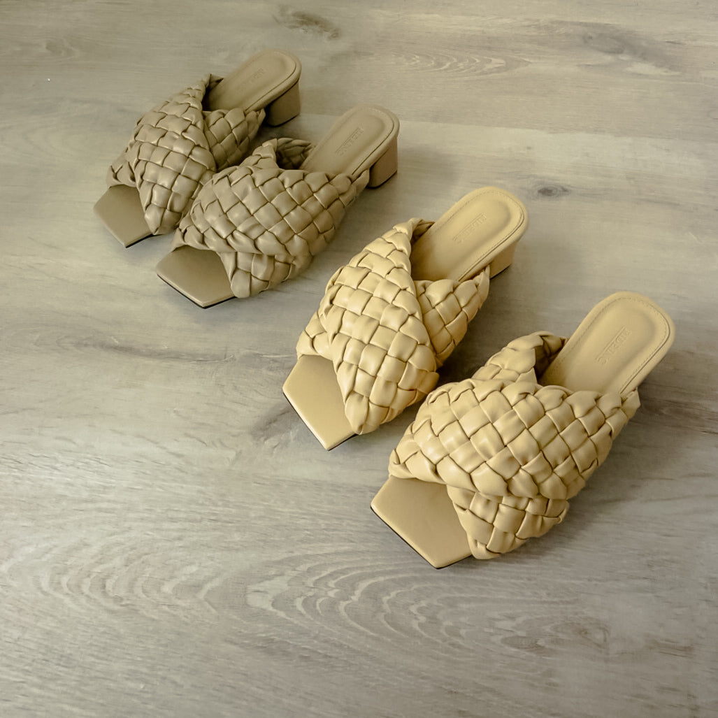 Naida Slippers Type II (Block Heels)