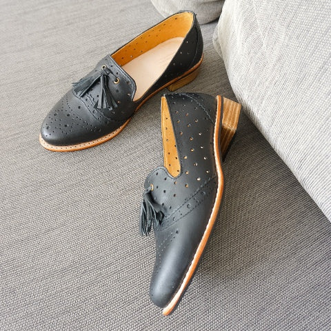 Jetta Flat (3cm wooden heels)