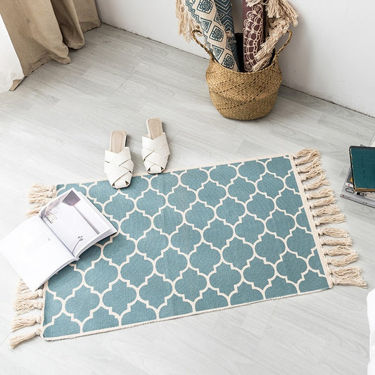 Retro Bohemian Tassel Carpets