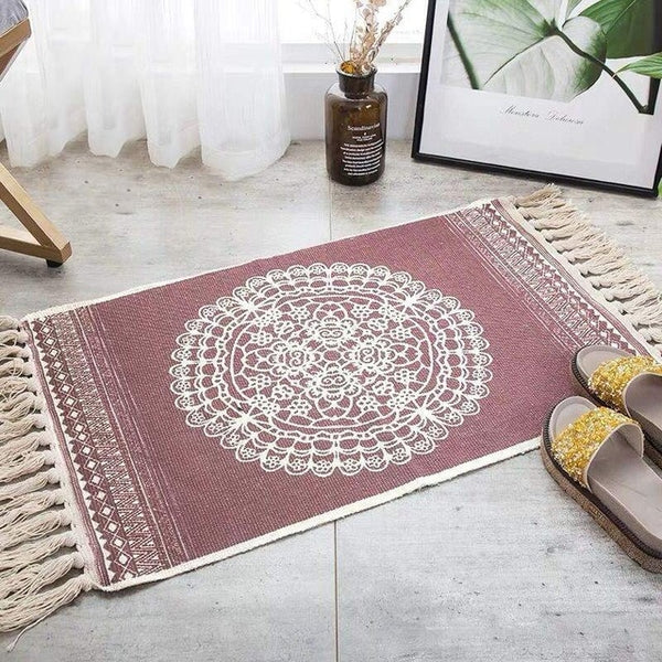 Retro Bohemian Tassel Carpets