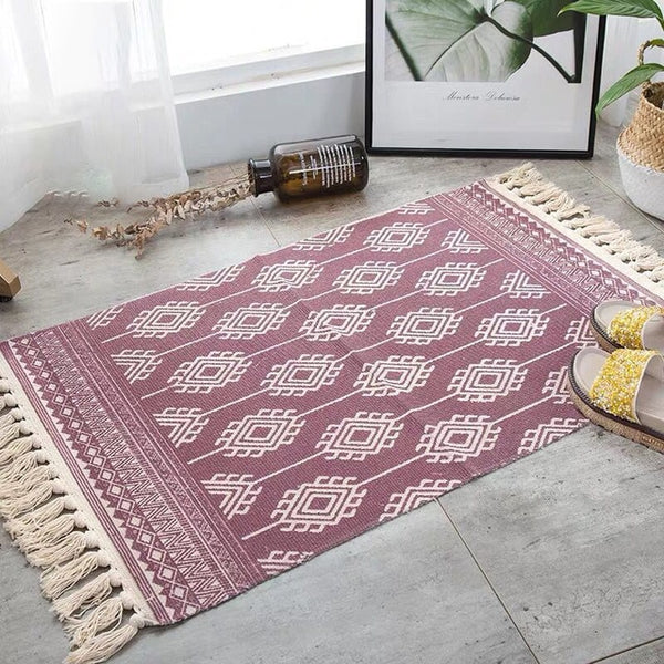 Retro Bohemian Tassel Carpets