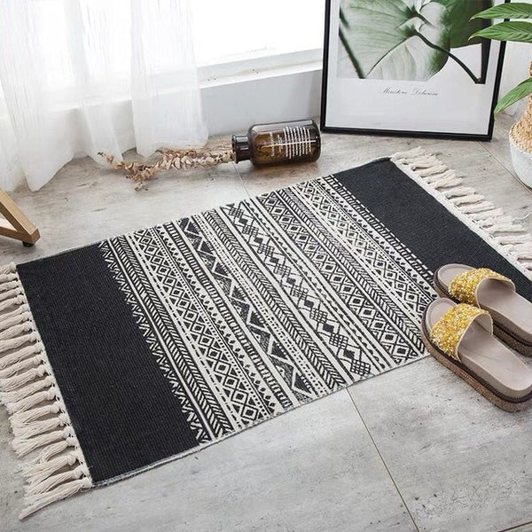 Retro Bohemian Tassel Carpets