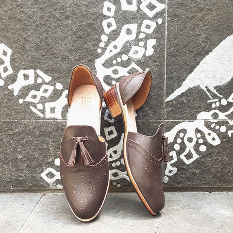 Tassel Oxford II Dark Brown